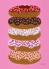 donut icing Just because... Card 3621 created by Cat Coquillette