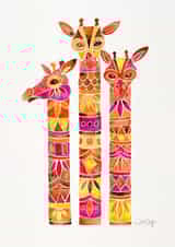 giraffe Animal Just because... Card 3623 created by Cat Coquillette