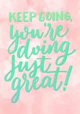 motivation friendship Good Luck Card 1097 created by Tin Perez