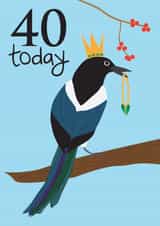 40th fortieth Birthday Card 25868 created by Jo Milne