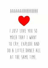 Love Valentines Valentines Day Card 26577 created by Jane Smedley