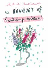 bouquet birthday Birthday Card 26580 created by Angie Browning