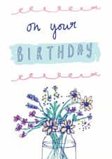 birthday bday Birthday Card 4129 created by Angie Browning