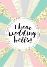 Wedding bells - sunshine card created by Jessica Hogarth