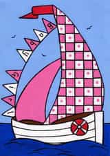 Baby Girl New Baby Card 4184 created by Olivia Goddard