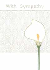 With Sympathy card created by Little Red Apple