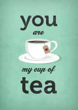 tea love Anniversary Card 26827 created by LATTE DESIGN