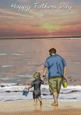 fathers daddy Father's Day Card 25098 created by Ryland Studios