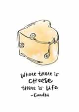 funny love Just because Card 4905 created by Milklegs Co.