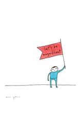 magnificient positive Good Luck Card 3259 created by Marc Johns