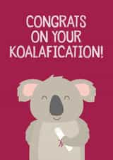 exam congrats Congratulations Card 3749 created by Wink Design - Michelle Roberts