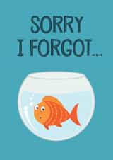 belated birthday Sorry Card 3752 created by Wink Design - Michelle Roberts