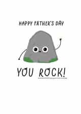 You rock Father's Day card created by Leeann Walker