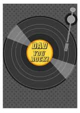 Dad you rock! created by Jon Higham