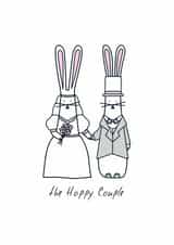 The Hoppy Couple 1000 created by Hoppy Bunnies