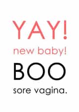 baby birth New Baby Card 4946 created by Offhand Cards