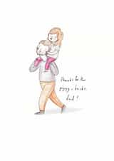 dad cute Father's Day Card 27471 created by Jenni Clowes