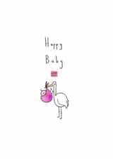 baby new New Baby Card 27694 created by Paintpotface