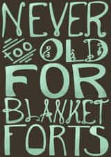 Blanket forts Card 24685 created by Anna Jean