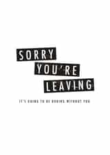 gap year Leaving Card 3653 created by Zoe Brennan