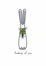 Thinking of you created by Hoppy Bunnies
