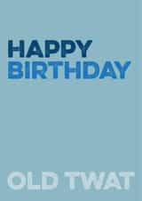 Rude birthday card for male created by Silly Prints