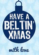 merry christmas Christmas Card 28186 created by Paper Sheriff