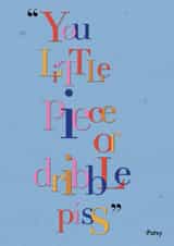 abfab absolutelyfabulous Just because... Card 26137 created by Henni Garfield