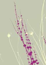 grass flower Just because Card 1209 created by Liane Brookes