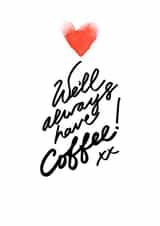 coffee Male Just because... Card 3273 created by Ashleigh Arthur