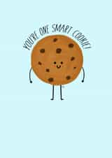 smart cookie Graduation Card 4389 created by Leeann Walker