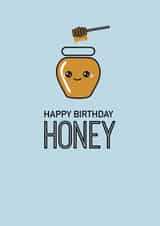 honey cute Birthday Card 5882 created by Leanne Parkinson