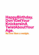 birthday Funny Birthday Card 5633 created by Redrakoon