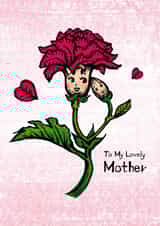 Mum Mother Mothers Day Card 23991 created by Happy Nut Creations