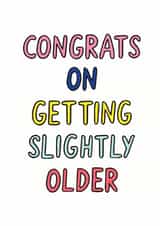 congrats birthday Birthday Card 5227 created by Veronica Dearly