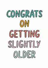 congrats birthday Birthday Card 5228 created by Veronica Dearly