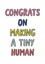 congrats new New Baby Card 5229 created by Veronica Dearly