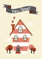Traditional New Home Card - House - New Home! created by Last Week
