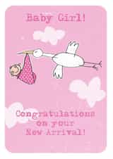 New Baby New Baby Card 6176 created by Bird Blue Creative