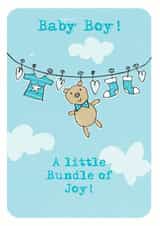 New Baby New Baby Card 6177 created by Bird Blue Creative