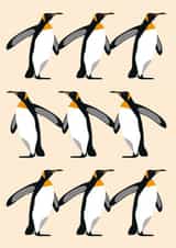Penguin Male Just because... Card 28537 created by 1790 Cards