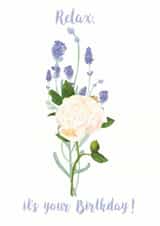 Flower birthday Birthday Card 28375 created by Katherine Blower