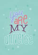 lettering love Valentines Day Card 22140 created by Omar Calvario
