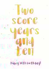 50th fifty Birthday Card 26364 created by Wink Design - Michelle Roberts