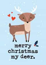 Merry Christmas Christmas Card 28299 created by Mrs Best Paper Co.