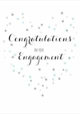 Congratulations on your engagement created by Claire Giles