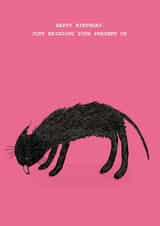 cat birthday Birthday Card 5174 created by Corrina Rothwell
