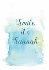 smile sunnah Faith Cards Card 28669 created by Uzma Faheem