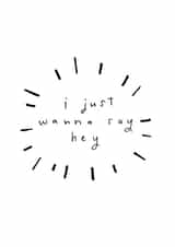 thinking of Just because Card 4906 created by Milklegs Co.