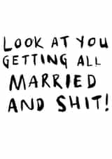 marriage wedding Card 23446 created by Hannah Venables